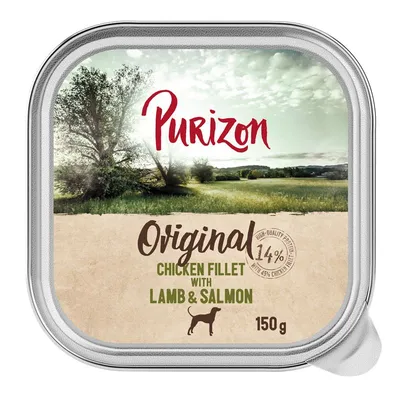 Purizon 6 x 150 g File de pui cu miel & somon