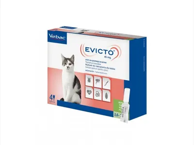 Evicto pisici 2,6-7,5 kg, 4 pipete