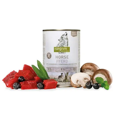 Isegrim, Xs-Xl, Cal, conservă hrană umedă monoproteică fără cereale câini, (în sos), 400g