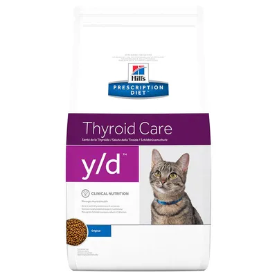Hill's Prescription Diet y/d Thyroid Care Hrană pisici 1,5 kg