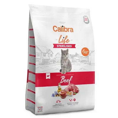 Calibra Cat Life Sterilised Vită 2 x 6 kg