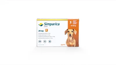 Simparica câini 5-10 kg, 3 tablete