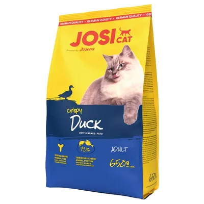 JosiCat Crispy Rață 2 x 650 g