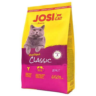 JosiCat Sterilised Classic Somon 2 x 650 g