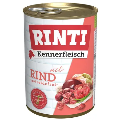 Rinti Kennerfleisch 6 x 400 g Vită