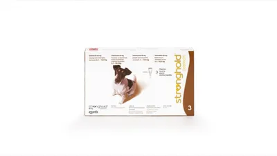 Stronghold câini 5,1-10 kg, 3 pipete