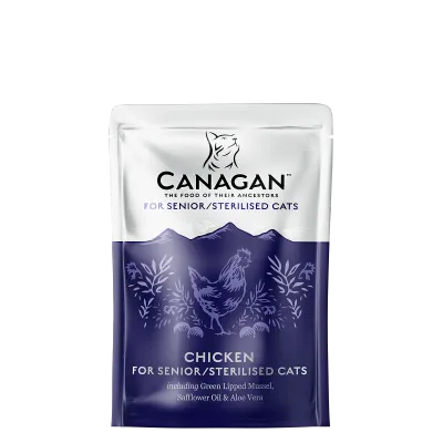 Canagan Cat Senior Sterilised, Pui, 85 g