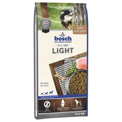 Bosch Light Hrană uscată pentru câini adulți, 12.5kg