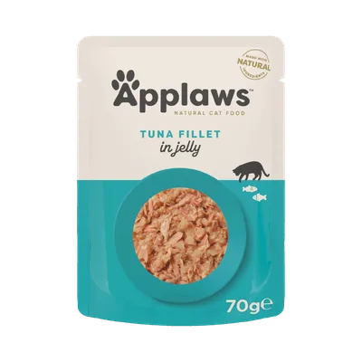 Applaws File, Ton, plic hrană umedă pisici, (în aspic), 70g