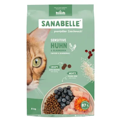 Sanabelle Sensitive Pui & afine 8 kg