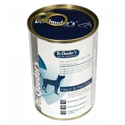 DR. Clauder’s – Dieta dermatologică pt câini pentru o piele sănătoasă și o blană lucioasă - 400 g