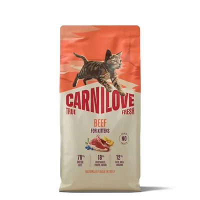 Carnilove True Fresh Kitten Vită 6 kg