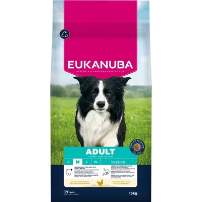 Eukanuba Premium Nutrition Adult Medium Breed Pui 15 kg