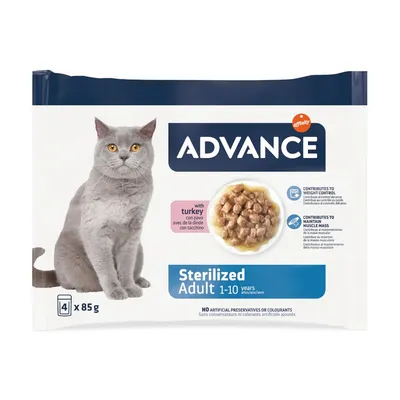 Advance Feline Sterilized Curcan 52 x 85 g