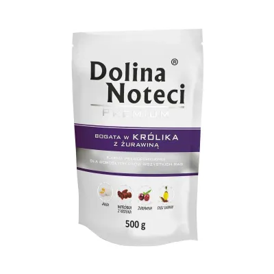 Dolina Noteci cu iepure si merisoare 500 g