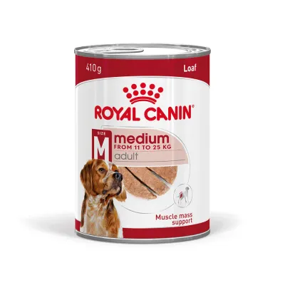 Royal Canin Medium Adult hrană umedă câini (pate), 410g