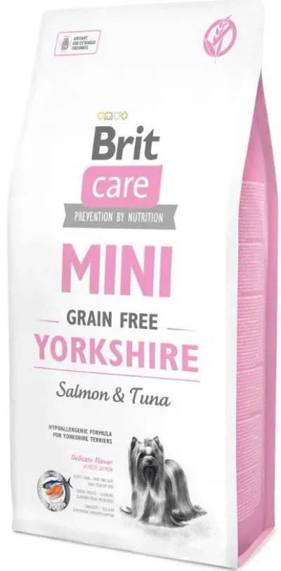 Brit Care Mini Grain Free Yorkshire Somon și Ton 7 kg