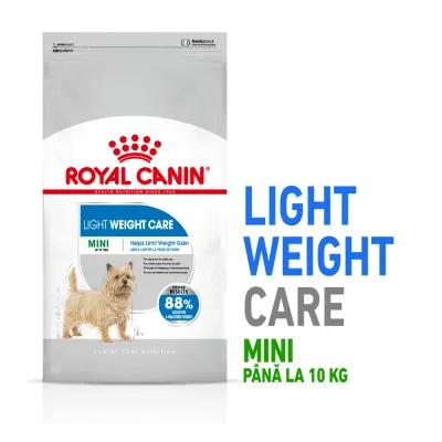 Royal Canin Mini Light Weight Care Adult, hrană uscată câini, 1kg