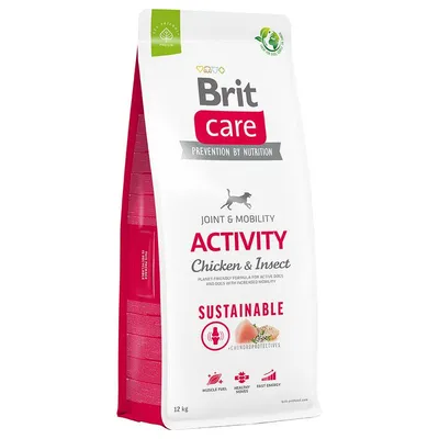 Brit Care Dog Sustainable Activity Pui și insecte 12 kg