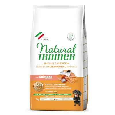 Natural Trainer Sensitive Adult Small & Toy cu Somon 7 kg