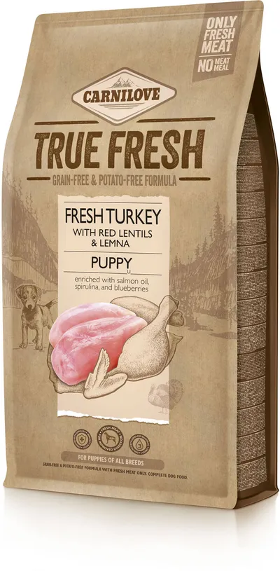 Carnilove True Fresh Puppy, Curcan 1,4 kg
