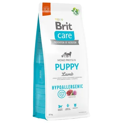 Brit Care Dog Hypoallergenic Puppy Miel și orez 12 kg