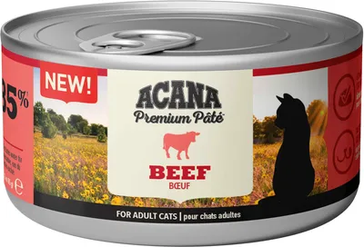 Acana Conservă pentru pisici, cu Vită 85 g