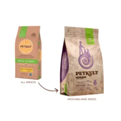 Petkult Sensitive Low Calories Adult&Senior Talie Medium&Large Miel si orez 3 kg