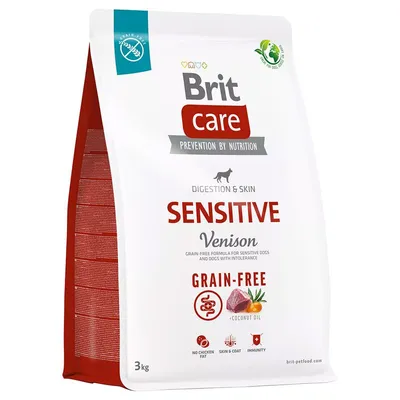Brit Care Dog Grain Free Sensitive Vânat și cartofi 2 x 3 kg