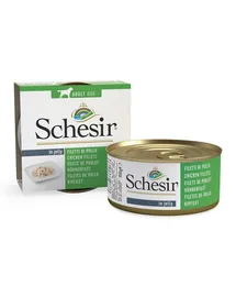 Schesir Hrana umeda caine, File de pui in aspic 150 g