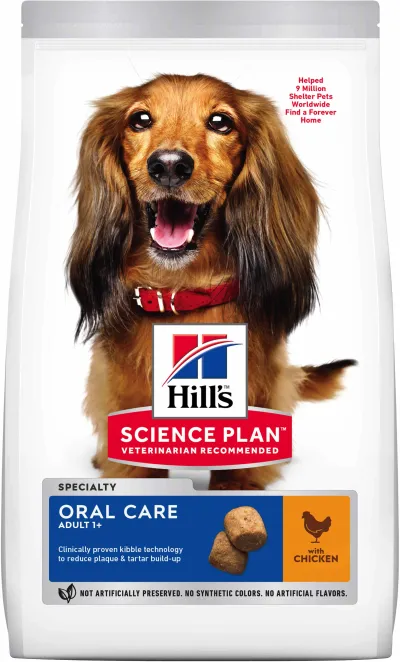 HILL's Canine Adult Oral Care, cu Pui 2kg