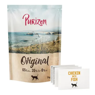 Purizon Cat Pui & pește - Original Daily 65% Nou 2 x 2 kg