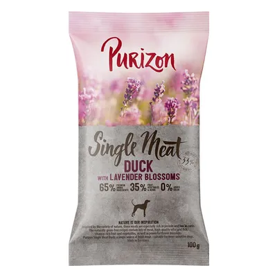 Purizon Single Meat Adult Rață cu mere și flori de lavandă 100 g