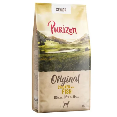 Purizon Senior Pui cu pește - fără cereale 2 x 12 kg Nou