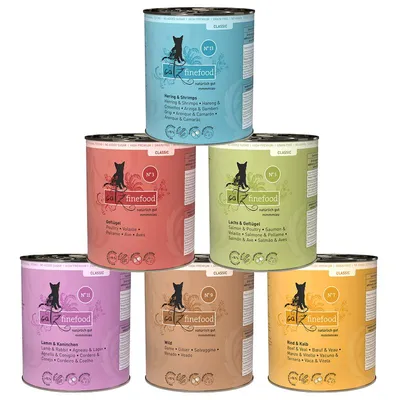 Multipack catz finefood 6 x 800 g Pachet de testare