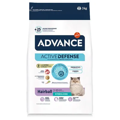 Advance Sterilized Hairball 2 x 3 kg