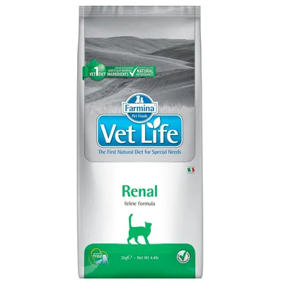 Farmina Vet Life Renal Feline 3 x 2 kg