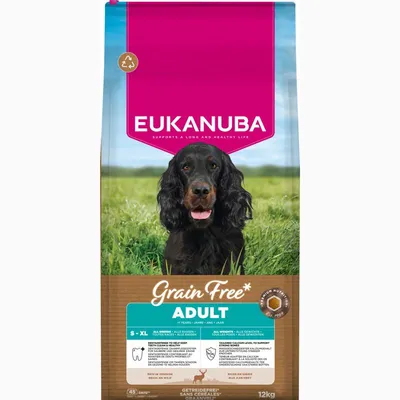 Eukanuba Grain Free Adult Vânat 12 kg