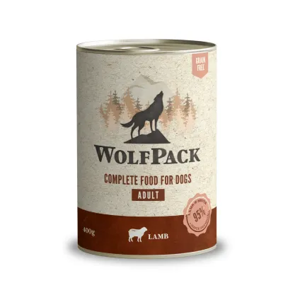 WolfPack Adult Miel, Hrană umedă pentru câini adulți 400 g