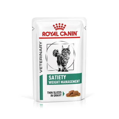 Royal Canin Veterinary Feline Satiety Weight Management în sos 12 x 85 g