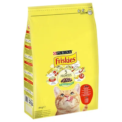 Purina Friskies Cat Vită, pui și legume 1,5 kg