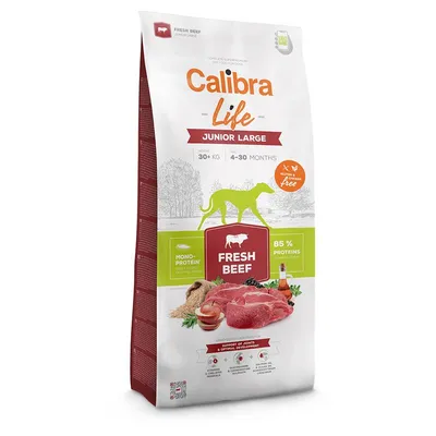 Calibra Life Junior Large Breed Vită proaspătă 12 kg