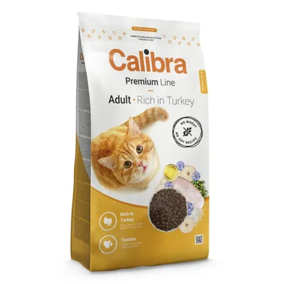 Calibra Premium Line, Curcan, hrană uscată pisici, 2kg