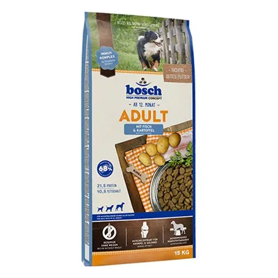 Bosch Adult Pește și cartofi 15 kg