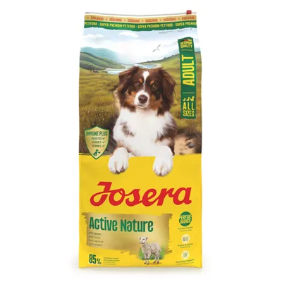 Josera Active Nature, Xs-Xl, Pasăre și Miel, hrană uscată câini, activitate intensă, 12.5kg