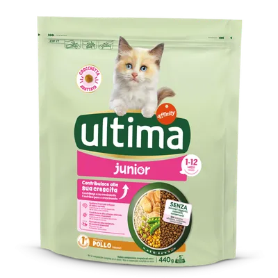 Hrană Uscată Pisică Junior, Ultima, Pui, 440g