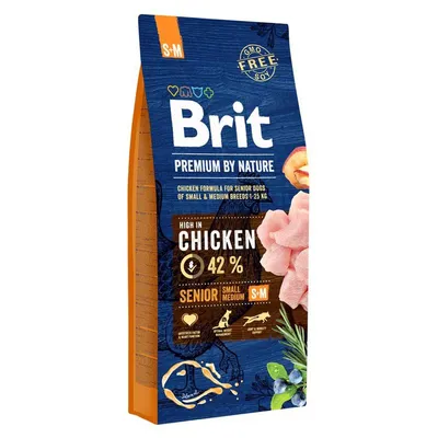 Brit Premium by Nature Senior S/M 15 kg