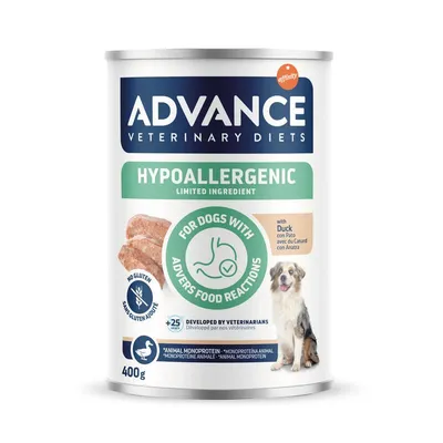 Advance Veterinary Diets Hypoallergenic Rață (400 g)