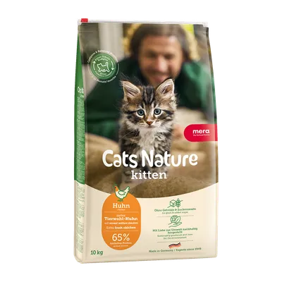 Hrană Uscată Pisică Junior, Mera Cats Nature, Pui, 10kg