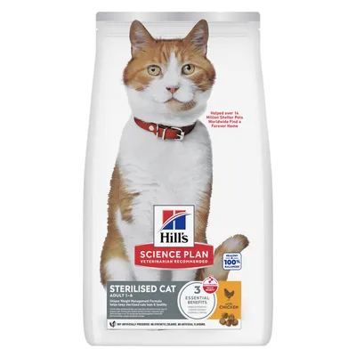 Hill's Science Plan Sterilised Cat Adult 1-6 Pui 15 kg